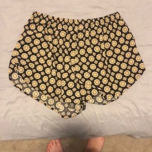 Fun printed shorts!